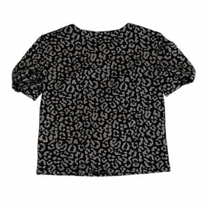 Banana Republic Blouse Top XS Leopard